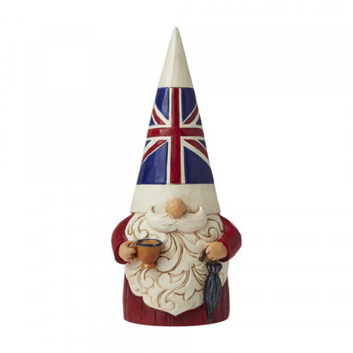 Gnome Figurine: British - Fancy a Cuppa!
