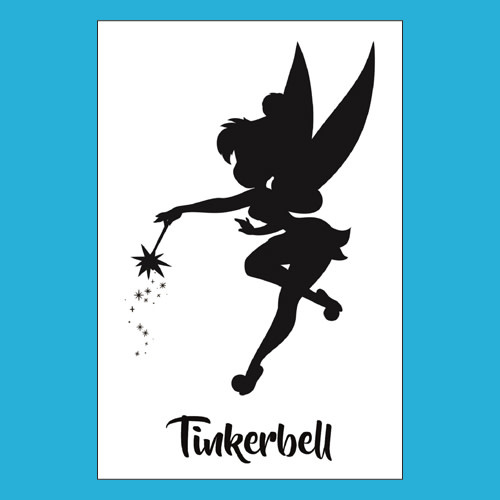 Canvas 60x90cm: Tinkerbell