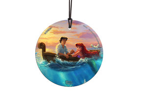 Hanging Glass: Little Mermaid - Falling in Love