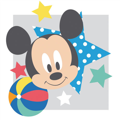 Canvas 35x35cm: Mickey