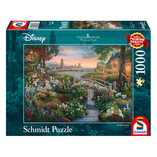 Schmidt Puzzle 1000 stukjes: 101 Dalmations