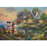 Schmidt Puzzle 1000 stukjes: Mickey & Minnie