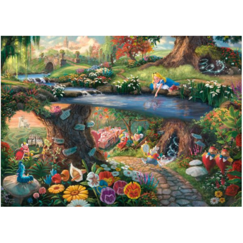 Schmidt Puzzle 1000 stukjes: Alice in Wonderland