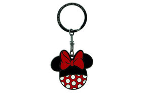 Sleutelhanger: Minnie - Hoofd met strik