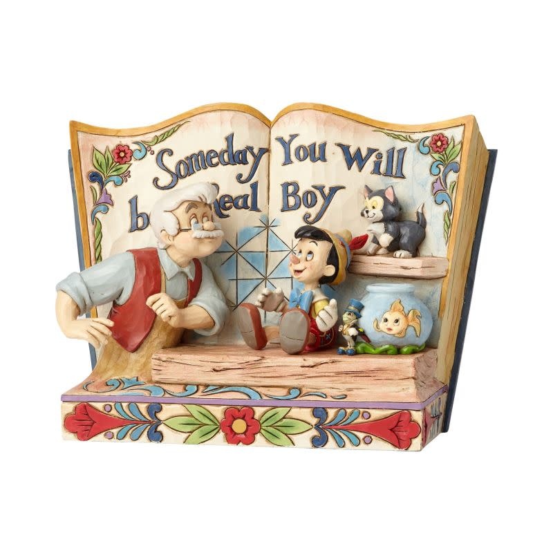 Figurine Storybook: Pinocchio - Someday You Will Be A Real Boy