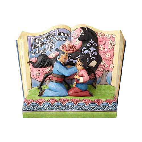 Figurine Storybook: Mulan - The Greatest Honor is You as a Daughter