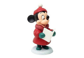 Figurine: Minnie Mouse - Caroler Minnie