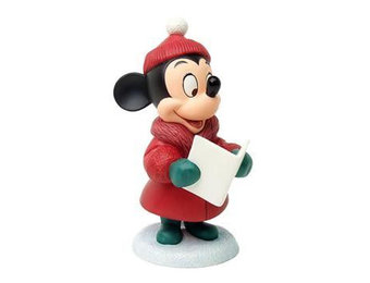 Figurine: Minnie Mouse - Caroler Minnie