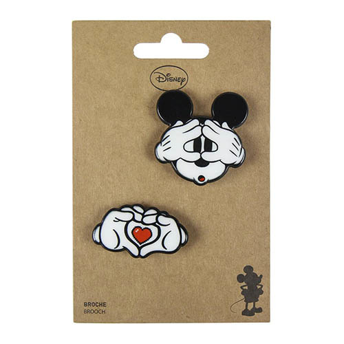 Broche: Mickey - hart