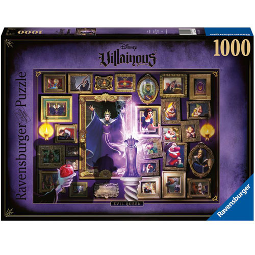 Ravensburger Puzzel 1000 stukjes: Evil Queen - Villainous