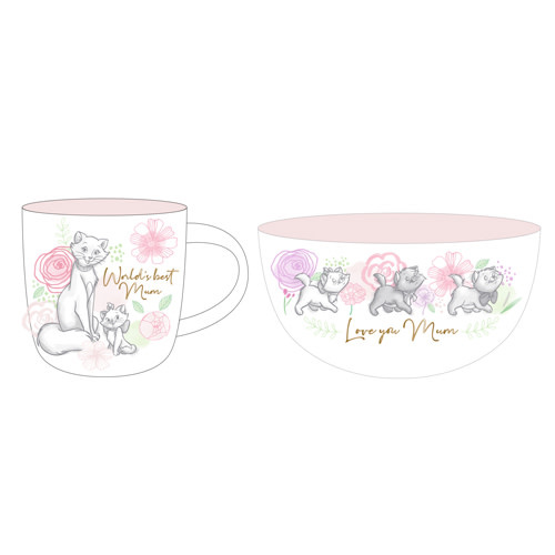2-delig servies: Marie