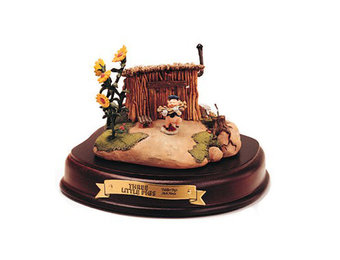 Figurine: Fiddler Pig - Stick House