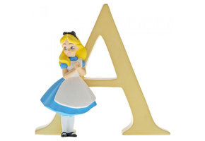 Figurine: "A" Alice in Wonderland