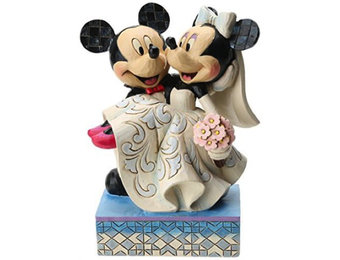 Figurine: Mickey & Minnie Mouse - Wedding Day