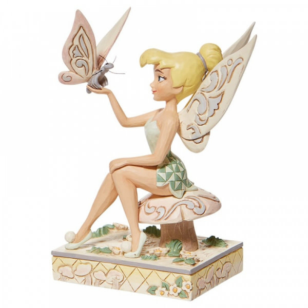 Figurine: Tinkerbell - Passionate Pixie (White Woodland)