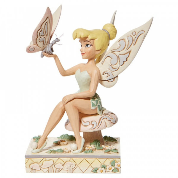 Figurine: Tinkerbell - Passionate Pixie (White Woodland)