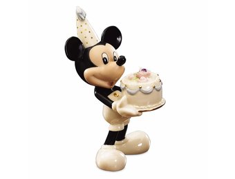 Figurine: Mickey Mouse - Birthstone Februari