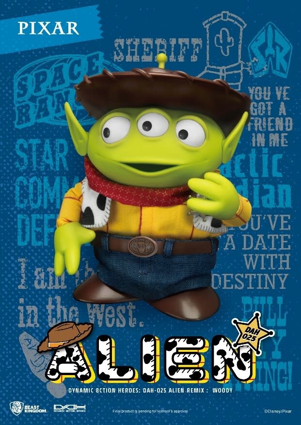 Action Figurine: Alien remix Woody - 6 Inch