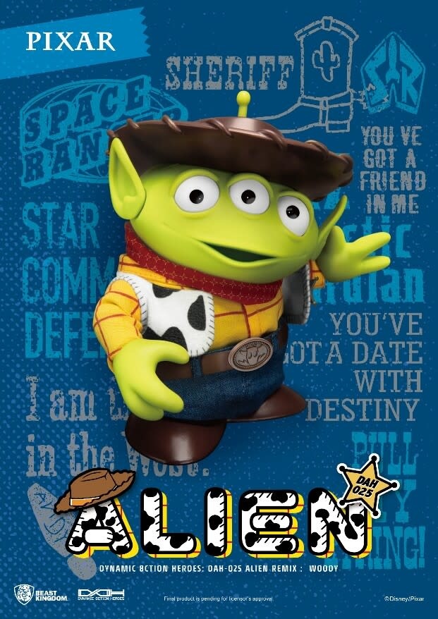 Action Figurine: Alien remix Woody - 6 Inch