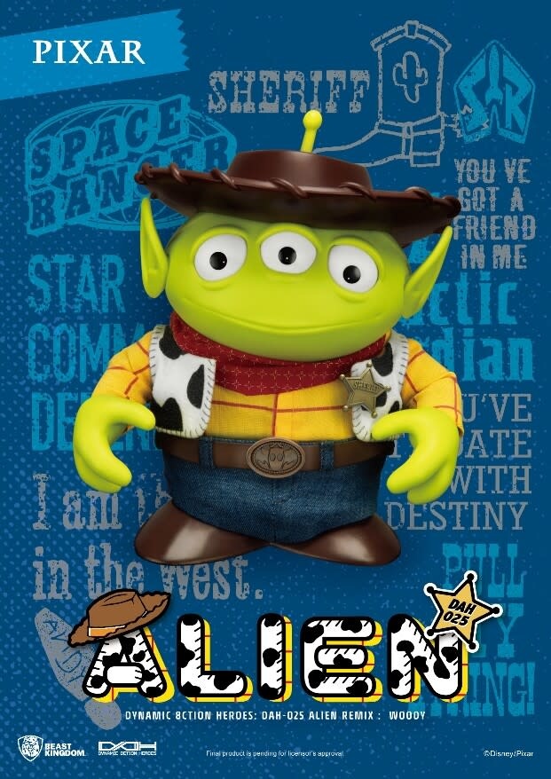 Action Figurine: Alien remix Woody - 6 Inch