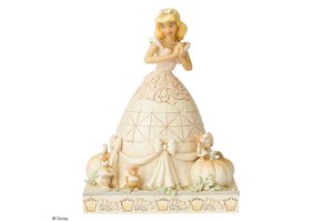 Figurine: Cinderella - Darling Dreamer (White Woodland)