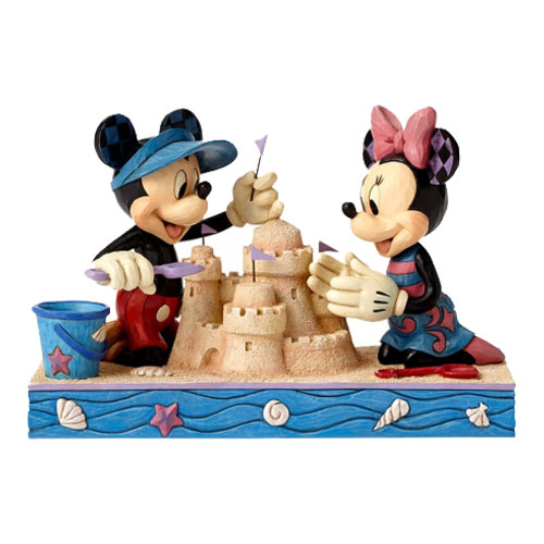 Figurine: Mickey & Minnie Mouse - Seaside Sweethearts