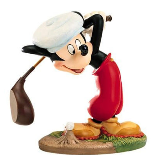 Figurine: Mickey Mouse - Canine Caddy