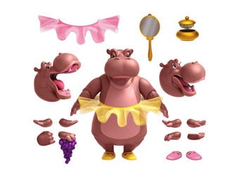 Figurine: Hyacinth Hippo