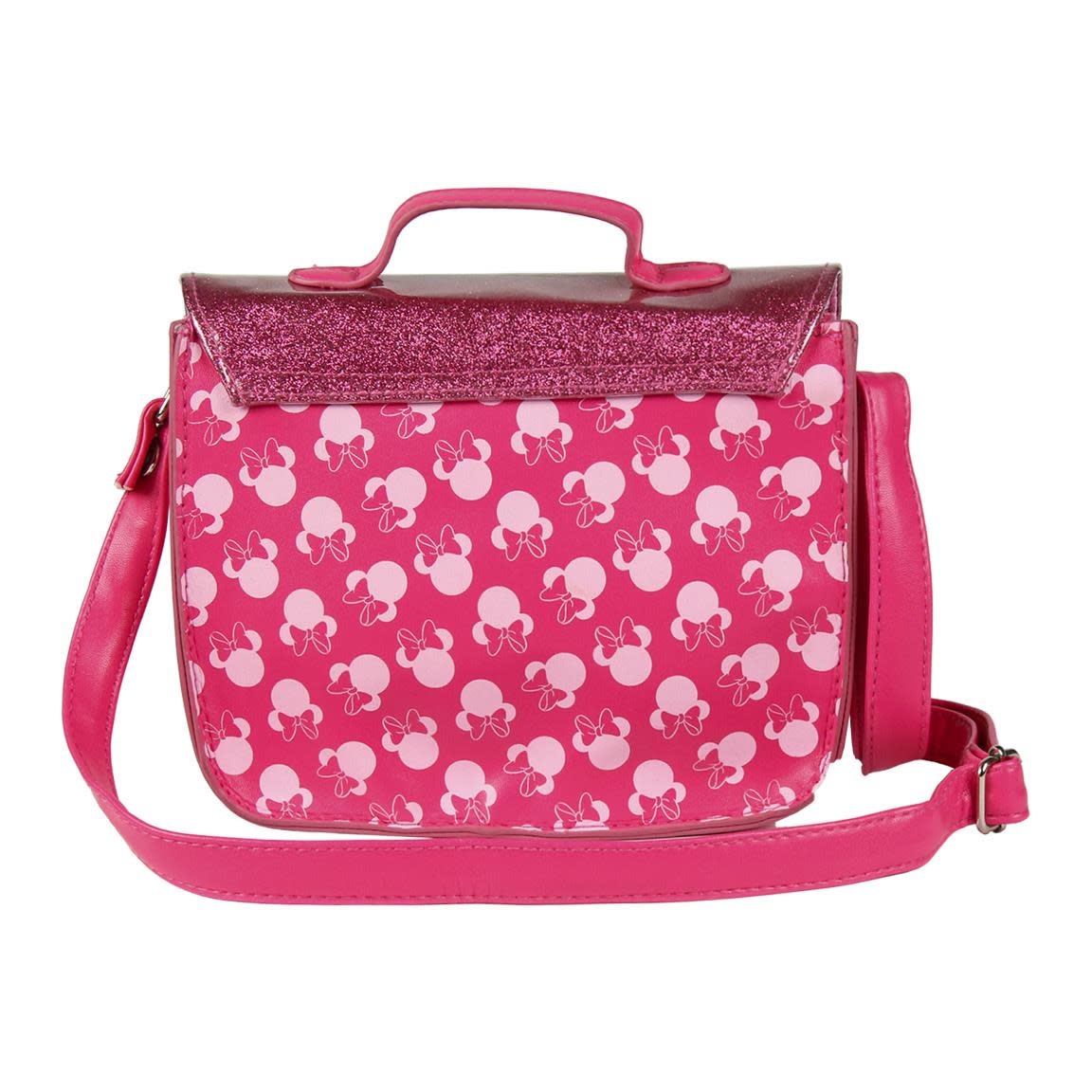 Hand/schoudertas roze: Minnie