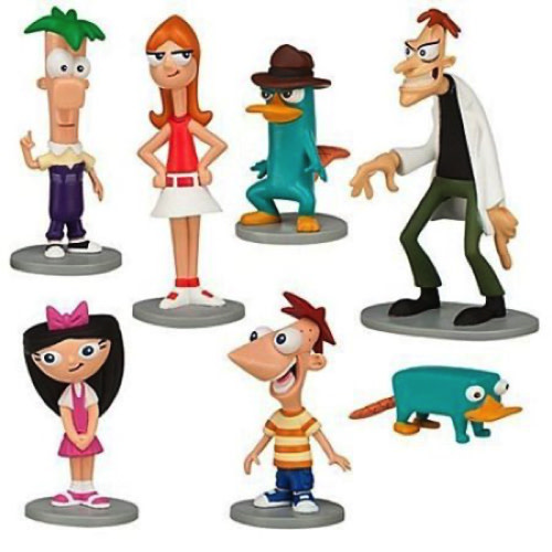 Speelset: Phineas & Ferb - Figurines