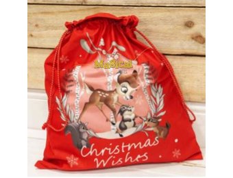 Kerstzak: Bambi - Christmas Wishes