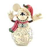 Figurine: Mickey Mouse - Snowman
