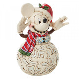 Figurine: Mickey Mouse - Snowman