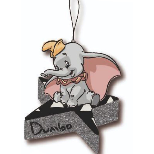Hanging Ornament 2D: Dumbo - On Star