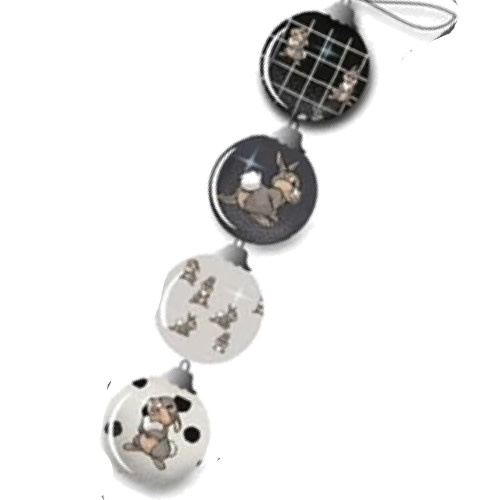 Hanging Ornament 3D: Thumper - 4 Balls