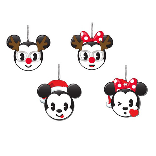 4 Hanging Ornaments 3D: Mickey Mouse & Friends