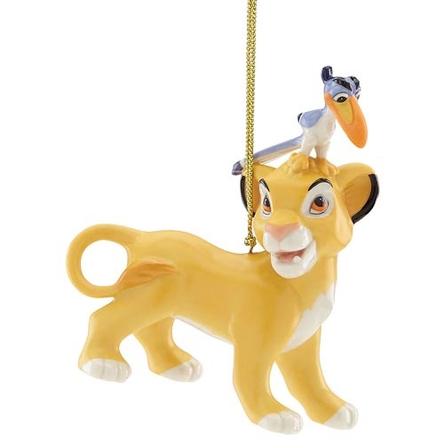 Hanging Ornament 3D: Simba & Zazu