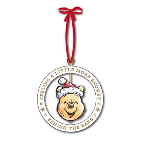Hanging Ornament 2D: Winnie the Pooh - Christmas
