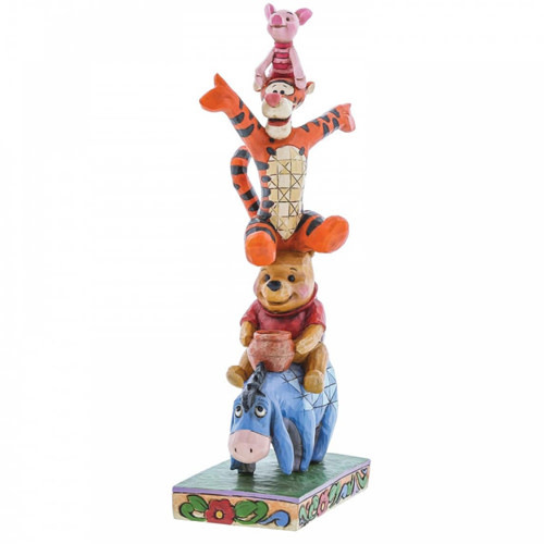 Figurine: Eeyore, Pooh Tigger & Piglet - Built by Friendship