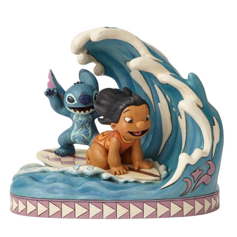 Figurine: Lilo & Stitch - Catch The Wave (15th Anniversary Piece)