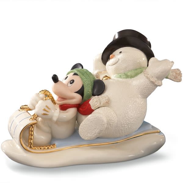 Figurine: Mickey Mouse - Snowy Day