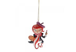 Hanging Ornament 3D: L'Artiste Mermaid