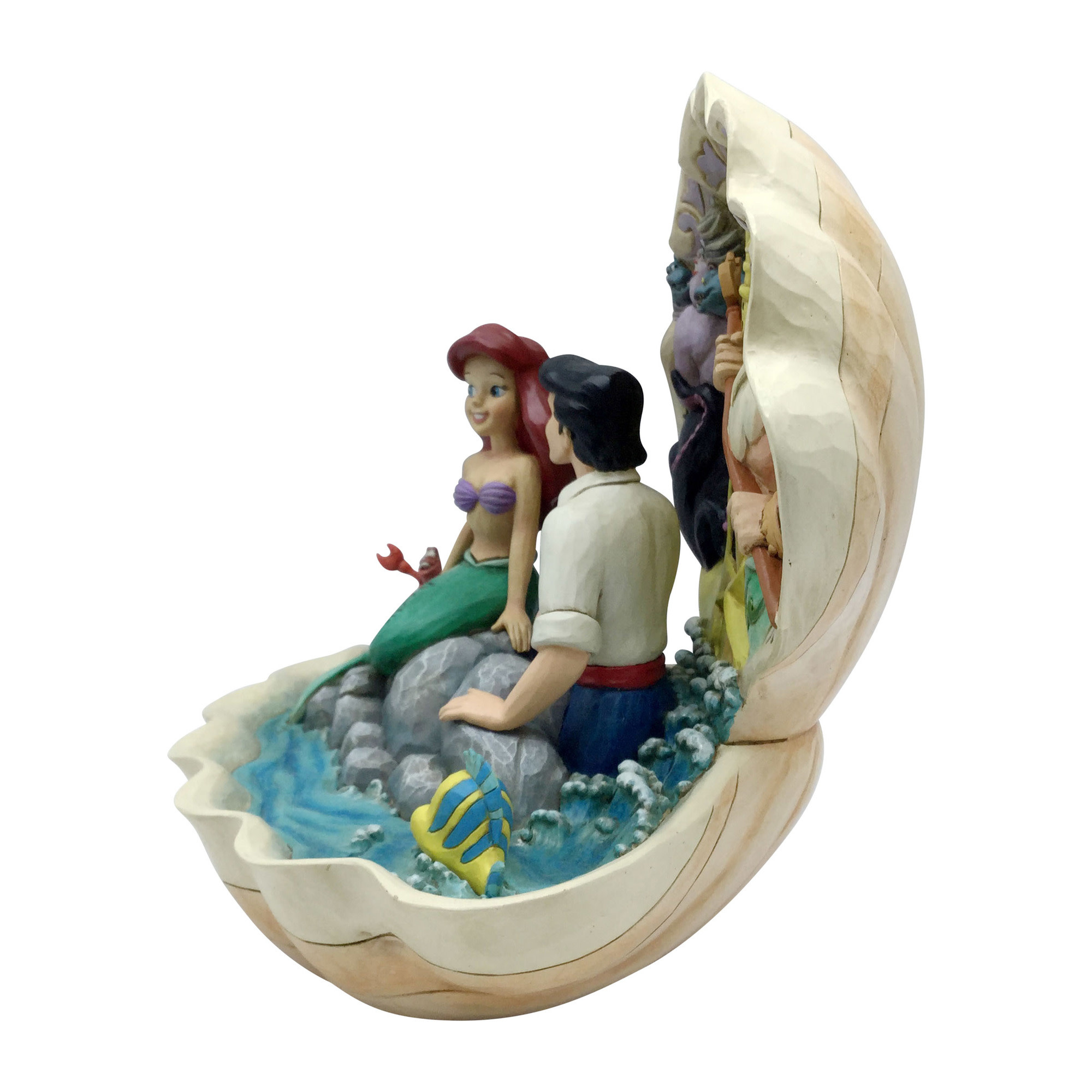 Figurine: Ariel & Erik - Seashell Scenario