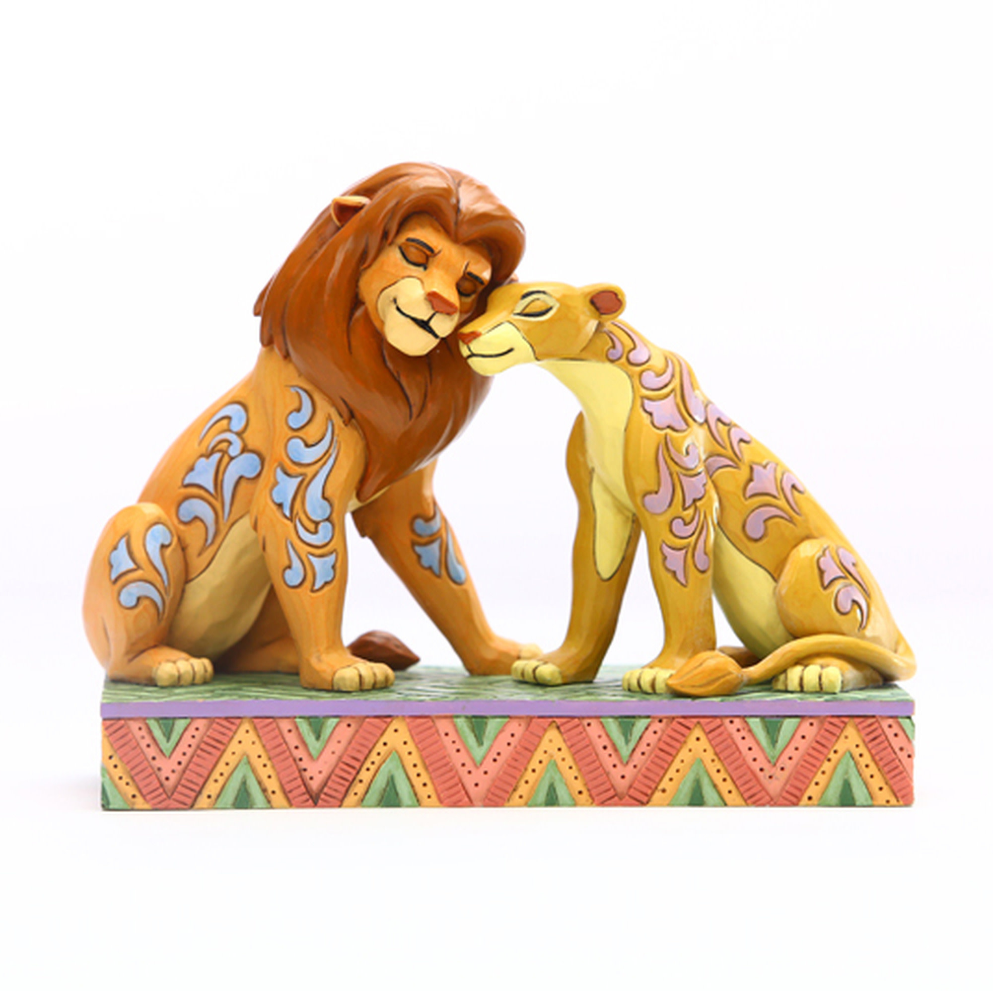 Figurine: Lion King & Simba - Savannah Sweethearts