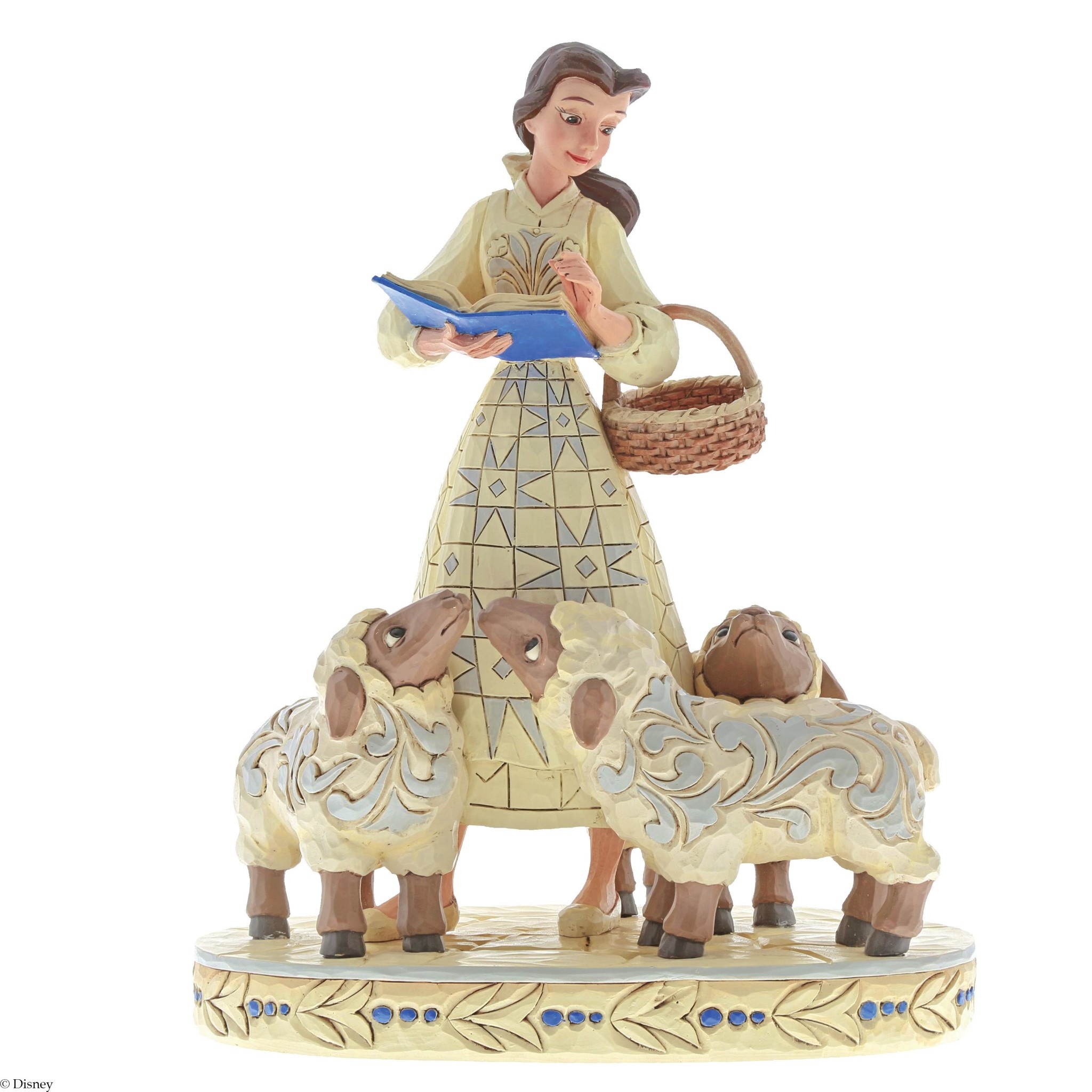 Figurine: Beauty - Bookish Beauty (White Woodland)