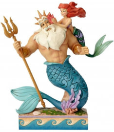 Figurine: Ariel & Triton - Daddy's Little Princess