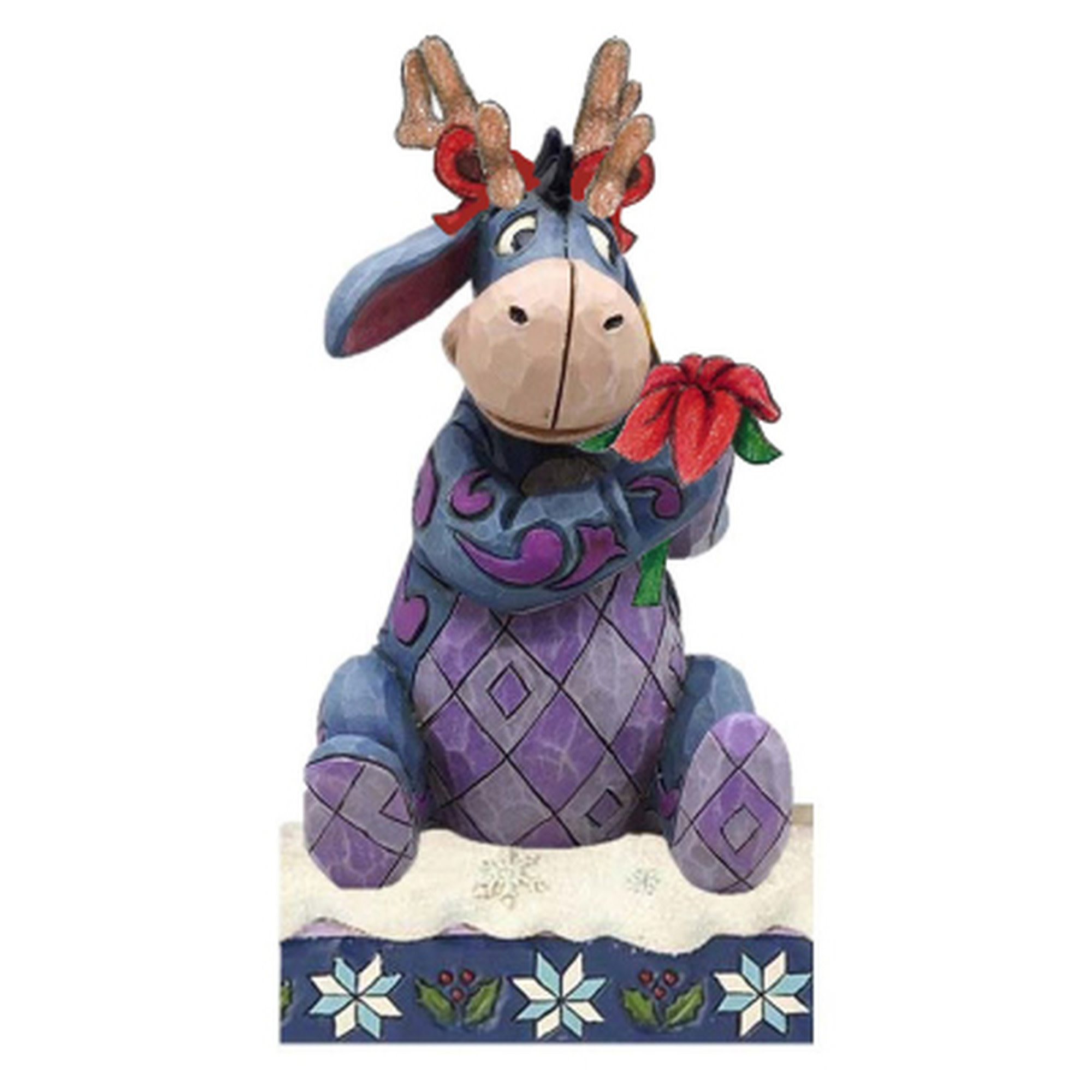 Figurine: Eeyore - Winter Wonders