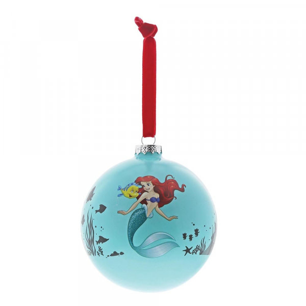 Kerstbal: Litle Mermaid - Life is Bubbles