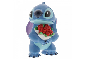 Mini Figurine: Stitch - Flowers