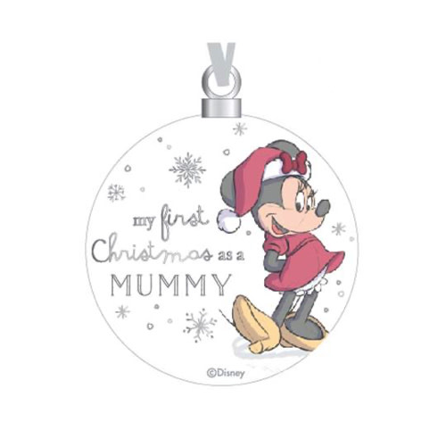 Kerstbal Keramiek: Minnie Mouse - Mummy